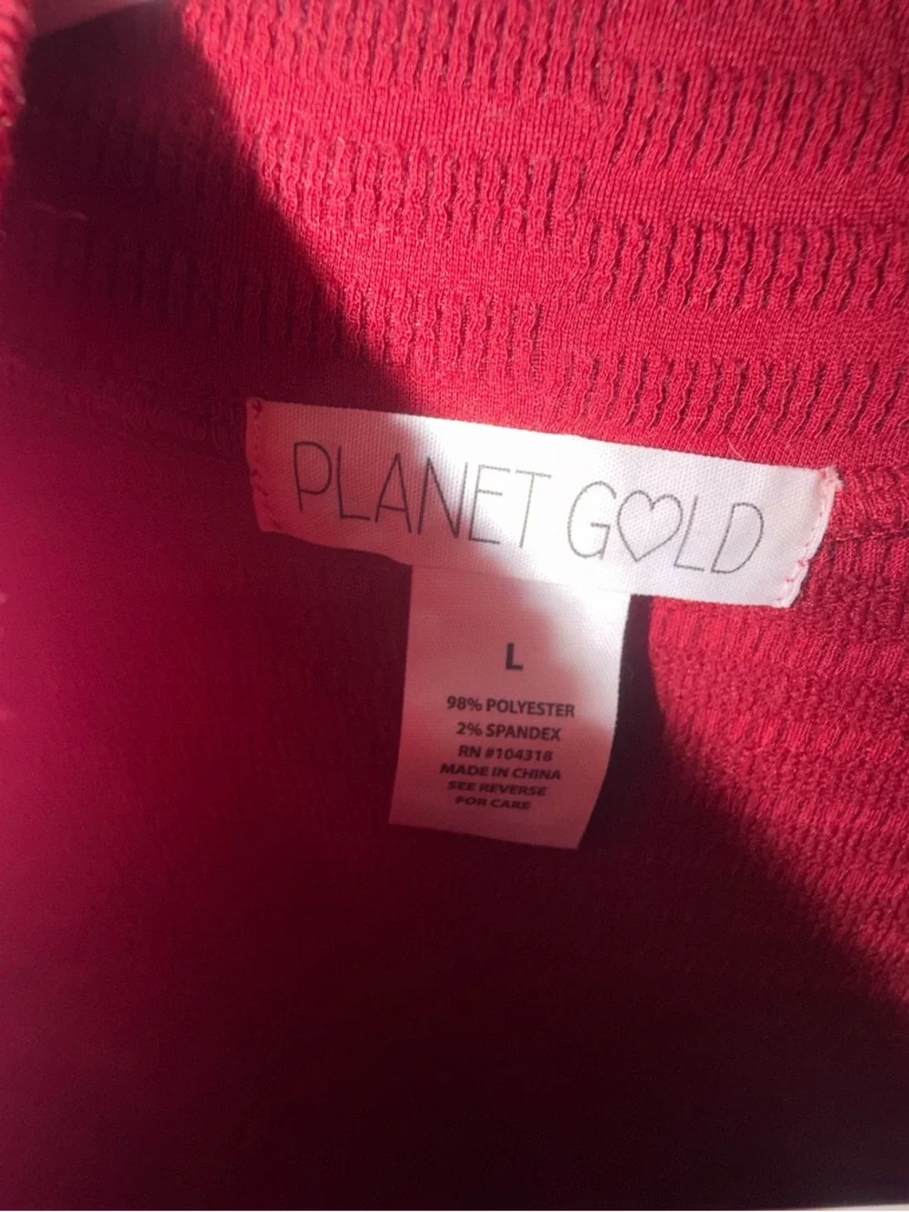 * CLEARANCE * Planet Gold Ribbed Cutout Mini Dress in Wine - Picture 2 of 2
